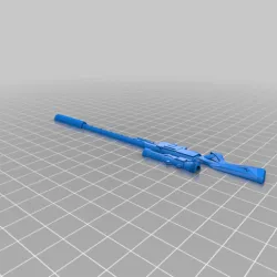 Snipe rifle EMRE half part