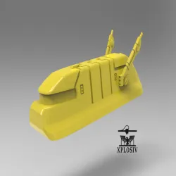 Space Communist Pur'On'Yah Enclosed Cockpit Cover