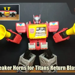 Speaker Horns for Transformers Titans Return Blaster