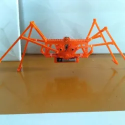 Spider walking machine