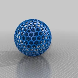 Spike Ball in honeycomb ball