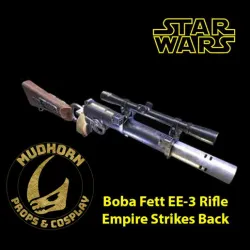 Star Wars Cosplay - Boba Fett Empire Strikes Back EE-3 Blaster