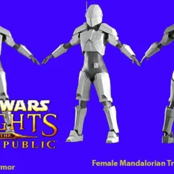 Star Wars Cosplay - Female Mandalorian Tracker Armor - The Old Republic