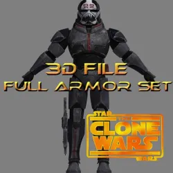 Star Wars Cosplay - Wrecker Armor - Bad Batch and Rifle