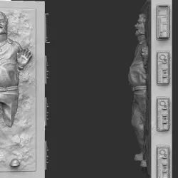 Star Wars Statue - George in Carbonite
