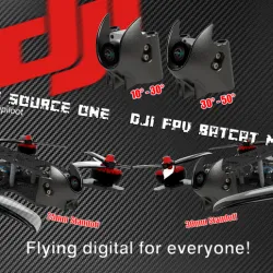 TBS Source One - DJI FPV BatCat MOD