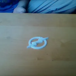 the flash logo keychain