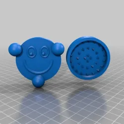 three spheres blindmans smiley grinder