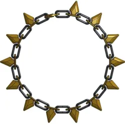 Trippie Redd Type Spike Chain 20"