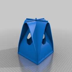 tripple A-FRAME Bird house - extendet storage