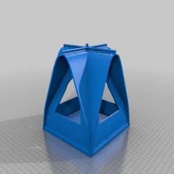 tripple A-FRAME Bird house - extendet storage v2