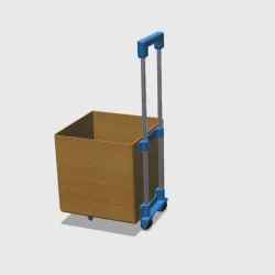 Wheelie tote box kit