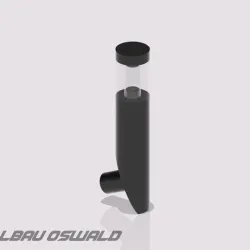 1:18 Moos - Diorama Außen Designerlampe