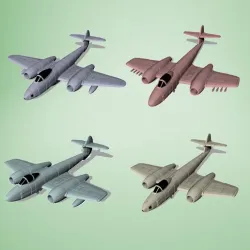 1:200 Gloster Meteor F4,  F8, FR9 and PR10