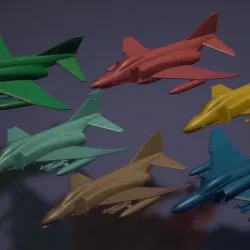 1:200 McDonnell Douglas F-4 Phantom II early variants