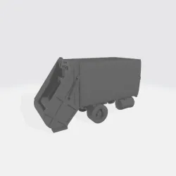 1950's Garbage Truck - Modular