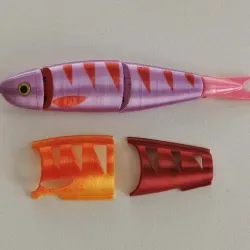 4-PIECE-SWIMBAIT FISHING LURE STENCILS