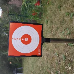 Airgun Target holder 10 X 10 on stake