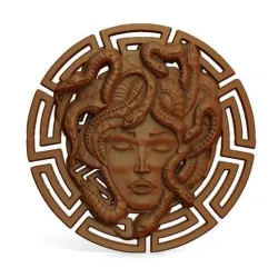 Bas-relief jellyfish