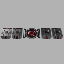 Batman beyond/flashpoint style utility belt