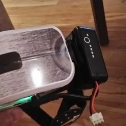 Battery strap for FPV RG01 goggles