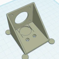 Beta Precision Piezo/Moriquendi E3D Titan and Titan Aero Piezo Z probe Bracket