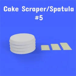 Cake Scraper / Spatula - Model #5