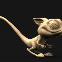 Character Kangaroo 3D Model