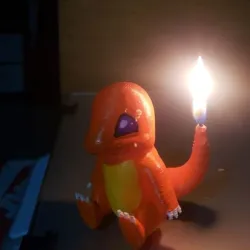 charmander candle