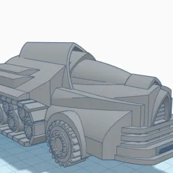 Civilian vehicle for Warhammer 40k - SciFi Car