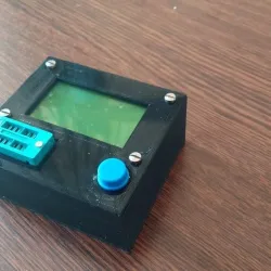 Component recognition box(krabička na přístroj k rozpoznání součástek)