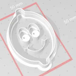 cookie cutter stamp lemon