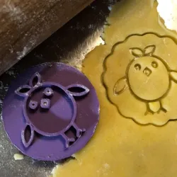 Cookie stamp + cutter -  Chick,Chicken 2