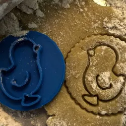 Cookie stamp + cutter -  Chick, chicken