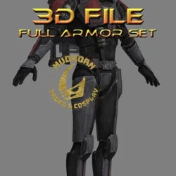 Cosplay Armor - Crosshair Armor - Bad Batch - 3d Print File - Star Wars Clone Wars