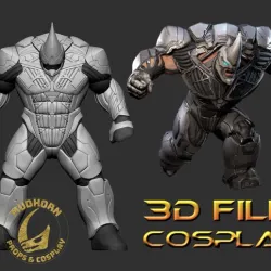 Cosplay Armor - Rhino - Spider-man Villain 6ft tall - Playstation armor