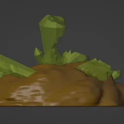 Crystal Formations (Cluster 5 - Damaged)