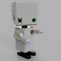 cute robot boy