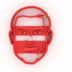 Cutting cutting Cristiano Ronaldo