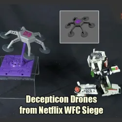 Decepticon Drones from Netflix Transformers WFC Siege