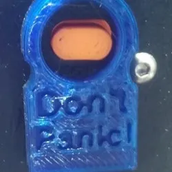 Don't Panic! Button guard for LCD controller