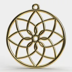 Dream filter pendant 3D