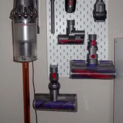 Dyson V10 - Mount for attachments for Ikea Skåda pegboards