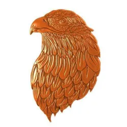 Eagle bas -relief