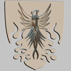 Eagle relief 3d