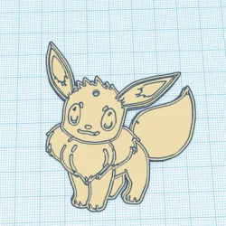 Eevee keychain