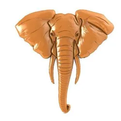 Elephant bas-relief cnc