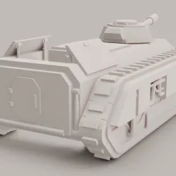 Epic 40k Imperial Guard Pallas (double chimera) large transport