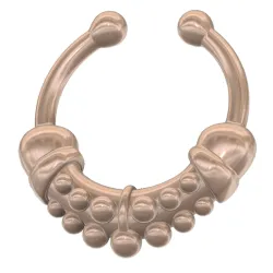 fake nose hook FAKE NIPPLE PIERCING Female male Non-Piercing Body Jewellery  Bondage Weight  femJ-48 3d print cnc