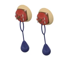 Female Nipple Clamps  Fetish Nipple Teasers Breast Clit Sensual Bondage  Nipple Clips Boobs Bondage Female Restraints fbn-07 3d print cnc